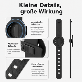 Magnetische Handyhalterung für Kinderwagen, Fahrrad & Fitness